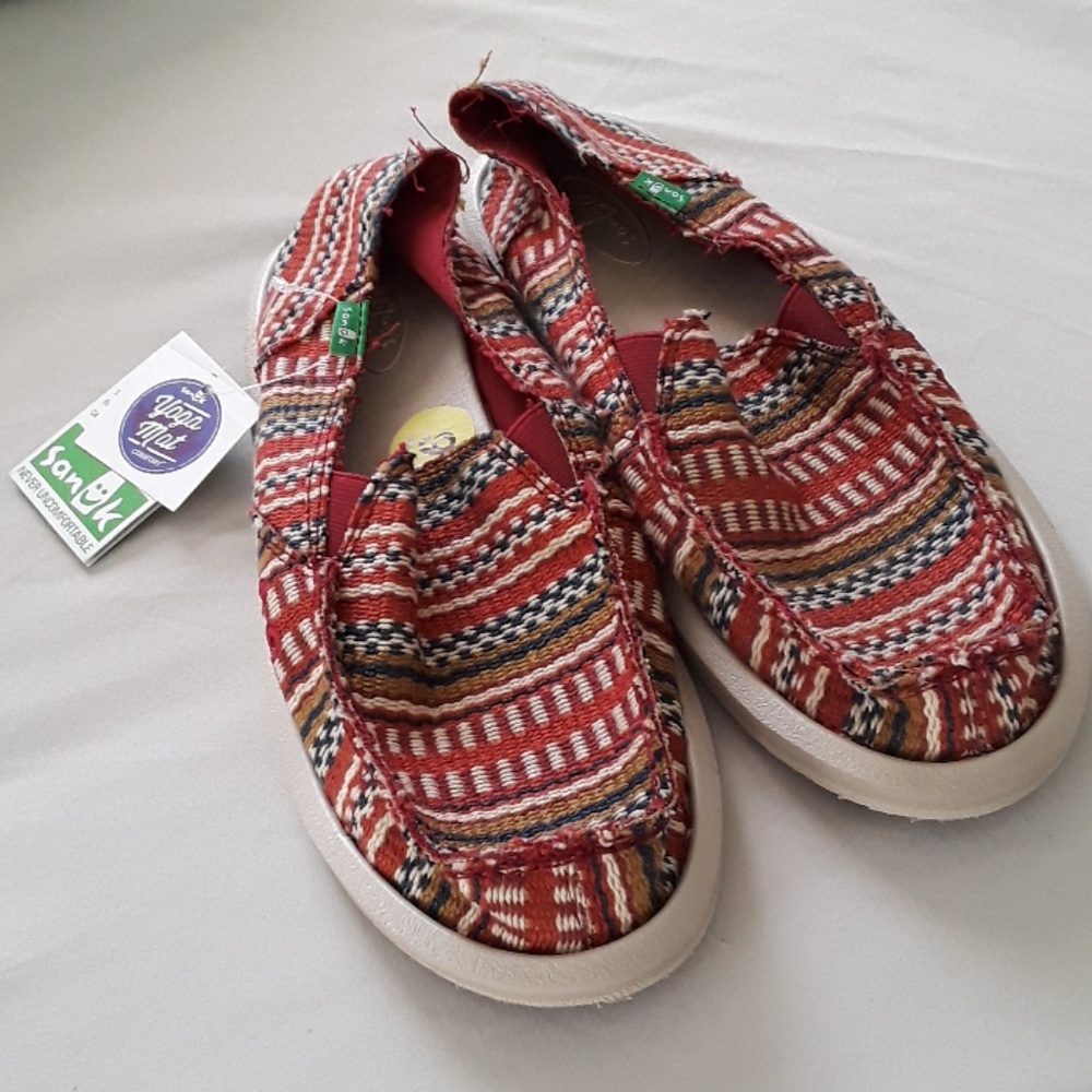 Sanuk Donna Blanket Sidewalk Surfer